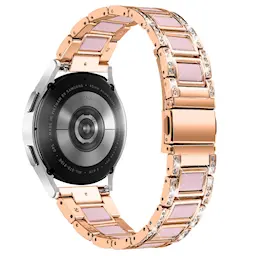 Mibro Watch Lite Metallinen ranneke koristekivillä, Rosegold Rose