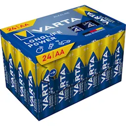 Longlife Power AA-batteri LR6 1.5V (24-pack)