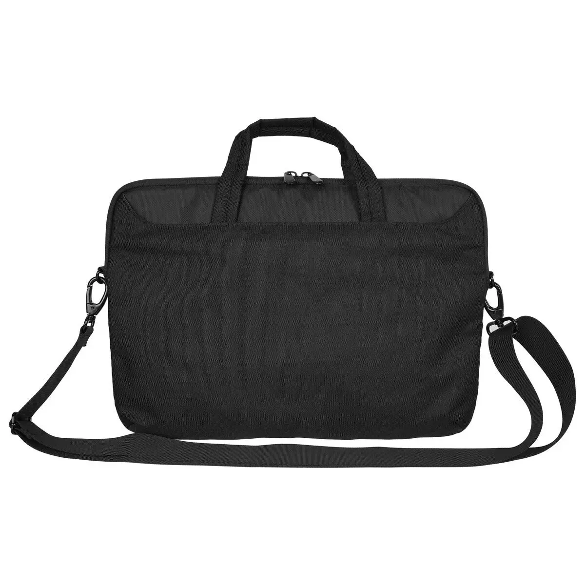 Polstret laptopetui med skulderrem 14" Sort