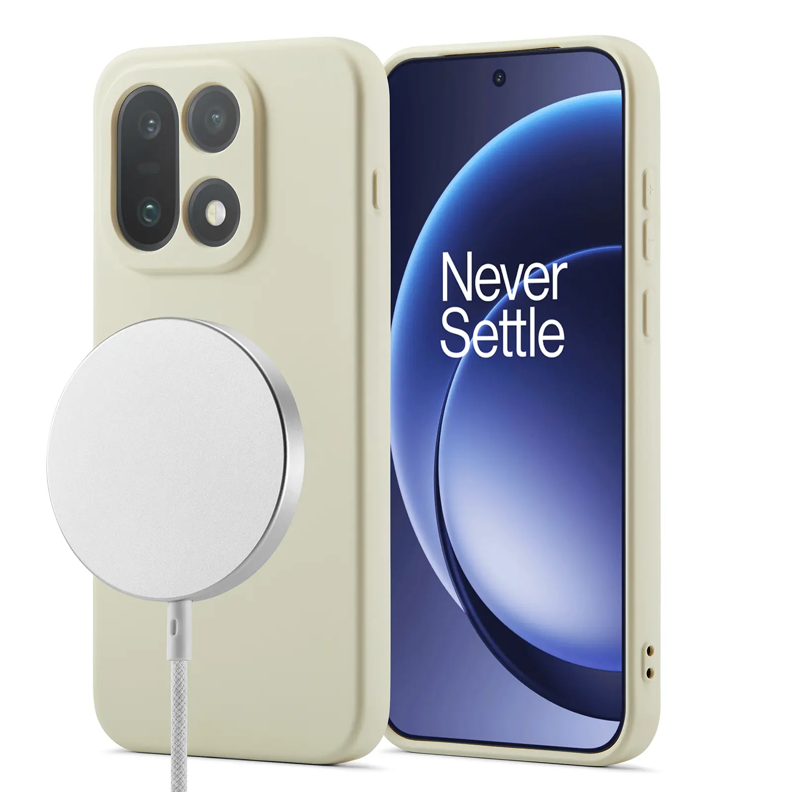 TPU Cover MagSafe  OnePlus 15 Beige