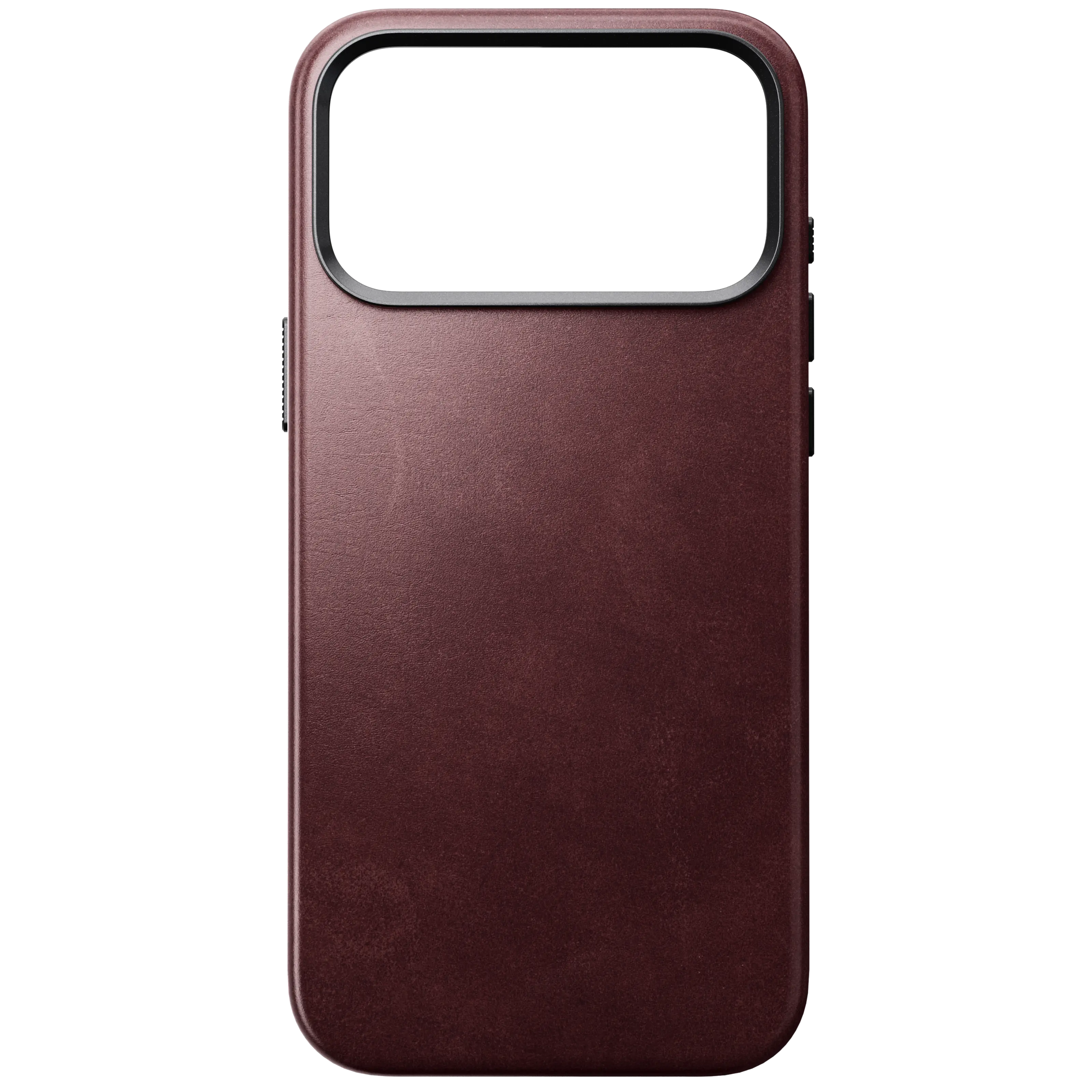 iPhone 18 Pro Max Traditional Horween Leather Case MagSafe Burgundy