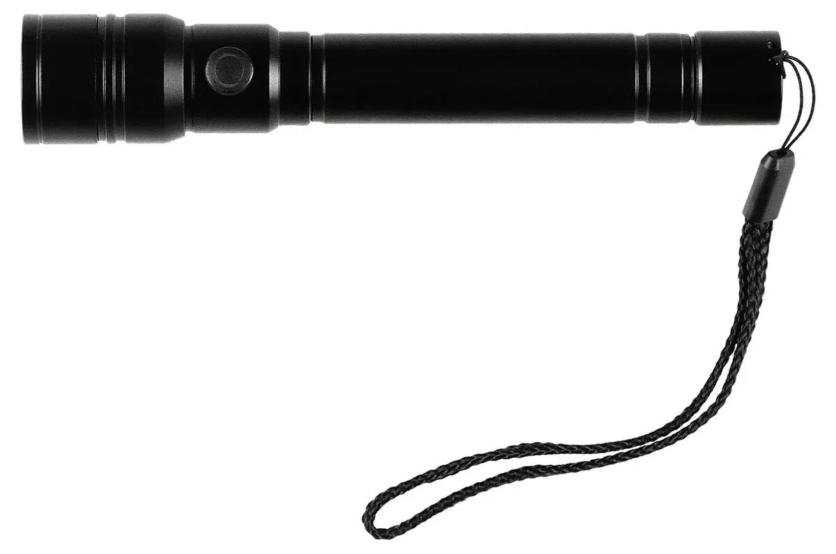 Ficklampa LED 100 lumen IP44, Svart