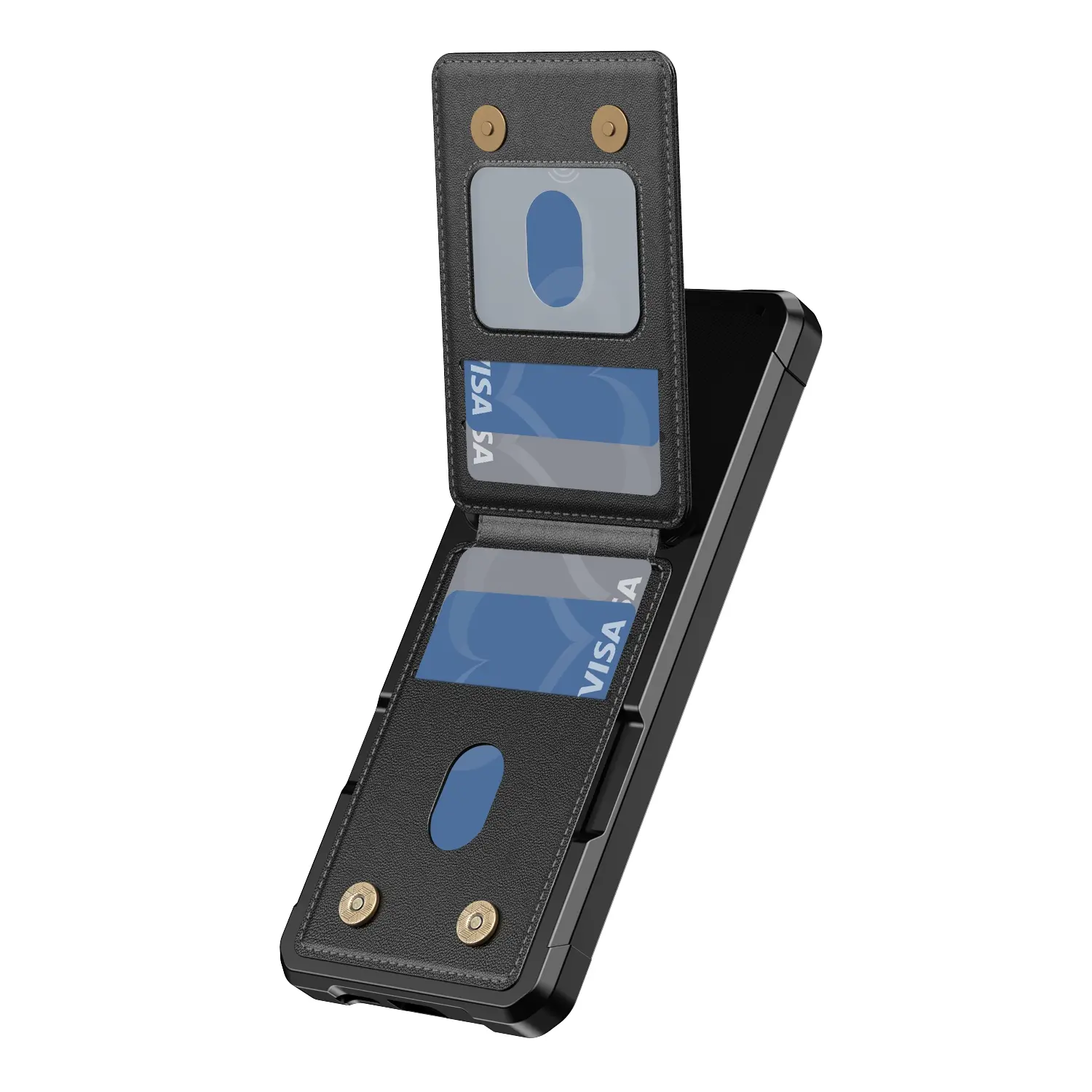 Clean Multi-slot Case Samsung Galaxy A57 Svart