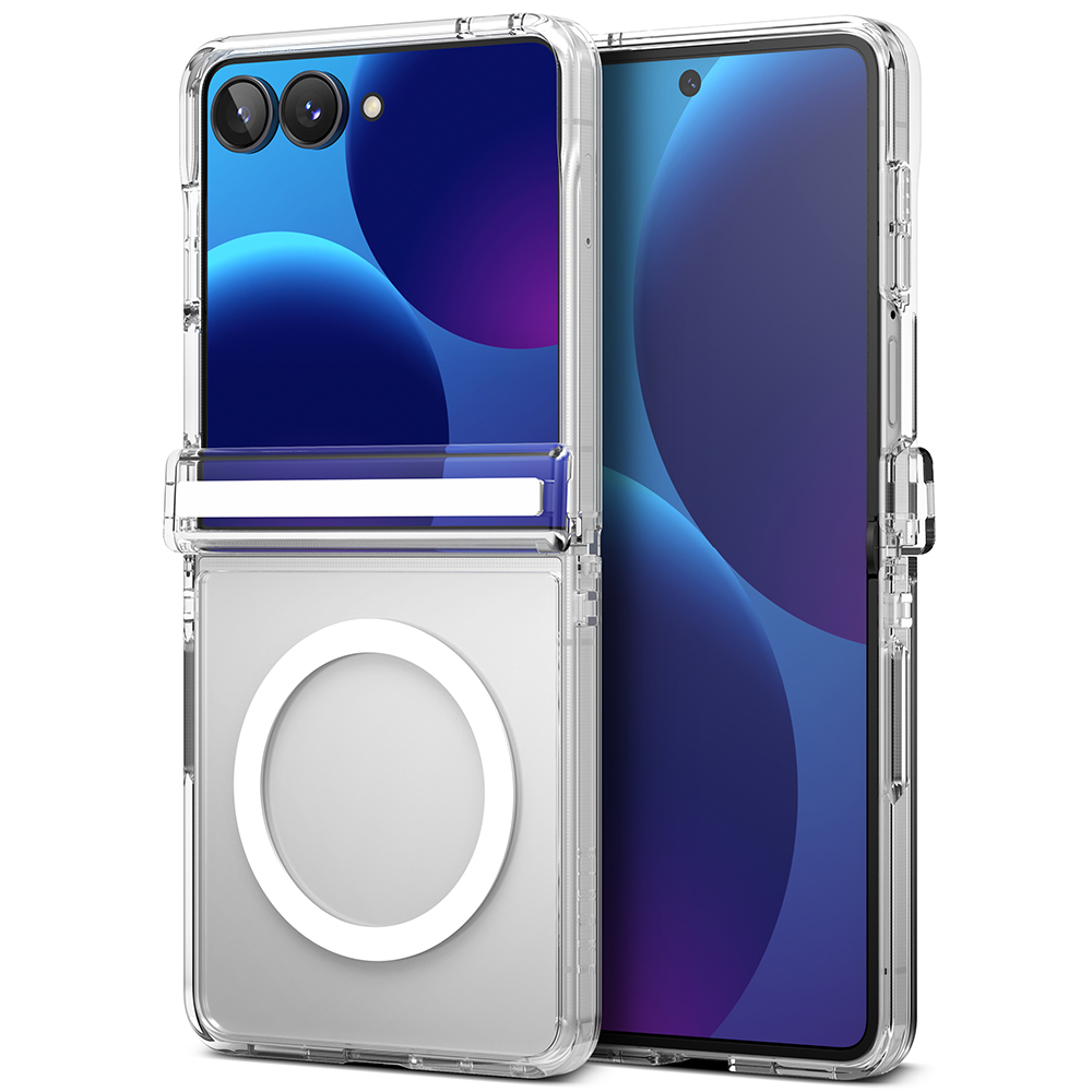 Fusion Flap Magnetic Case Samsung Galaxy Z Flip 8 Clear