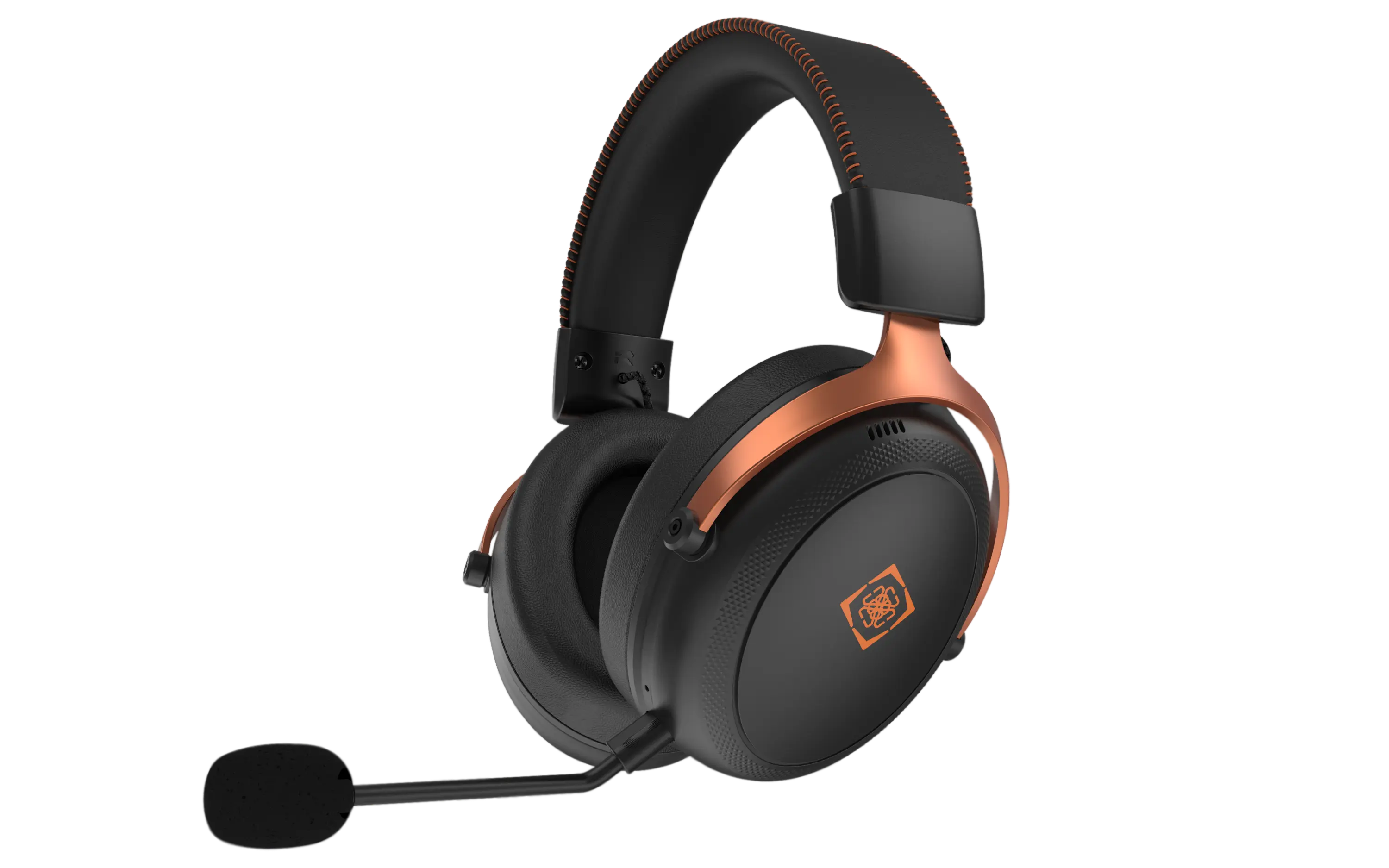 DH340 Trådlöst Over-Ear Gaming Headset, Svart