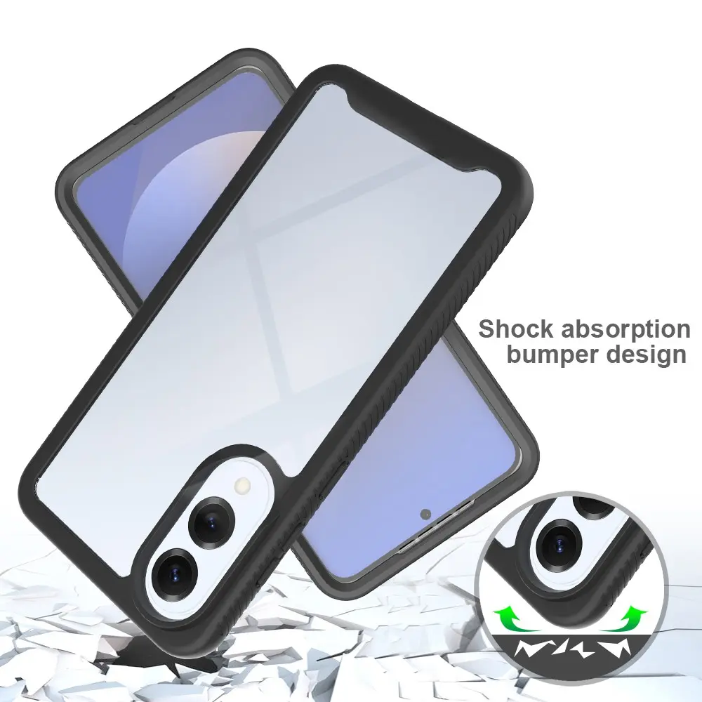 Full Protection Case Samsung Galaxy S25 Edge Svart