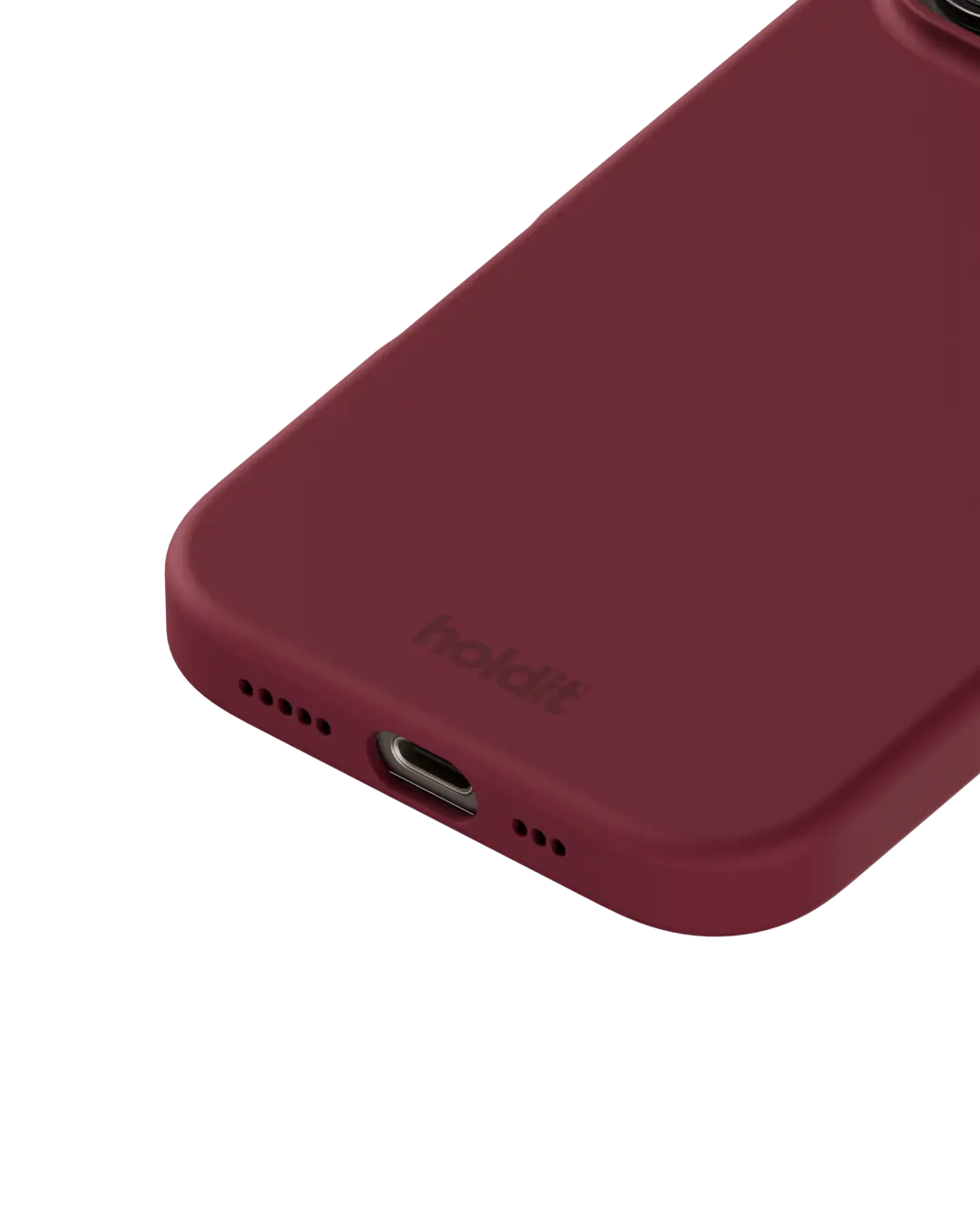 Silikonskal iPhone 16 Pro Max Red Velvet