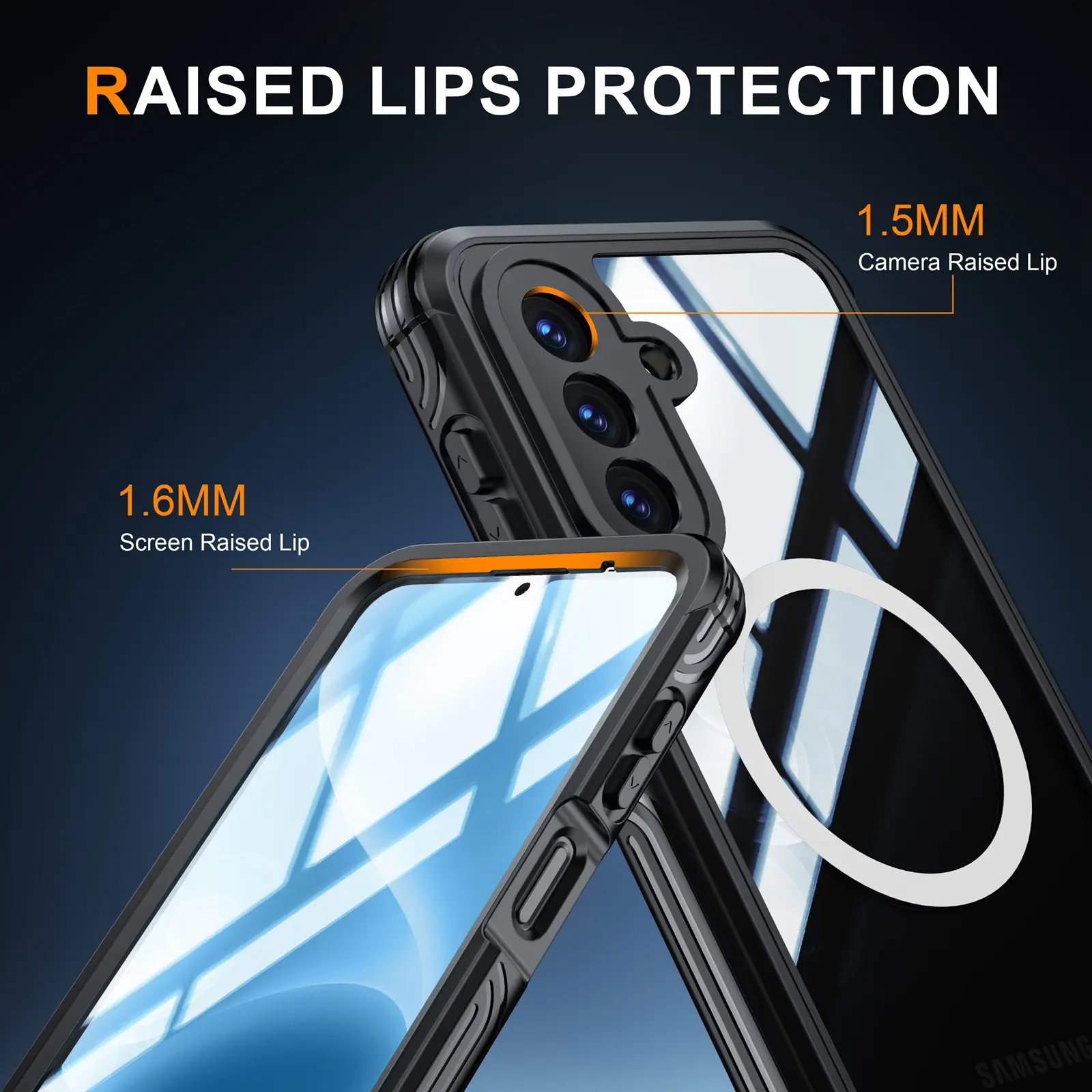 Premium Full Protection Case Samsung Galaxy A17 Svart