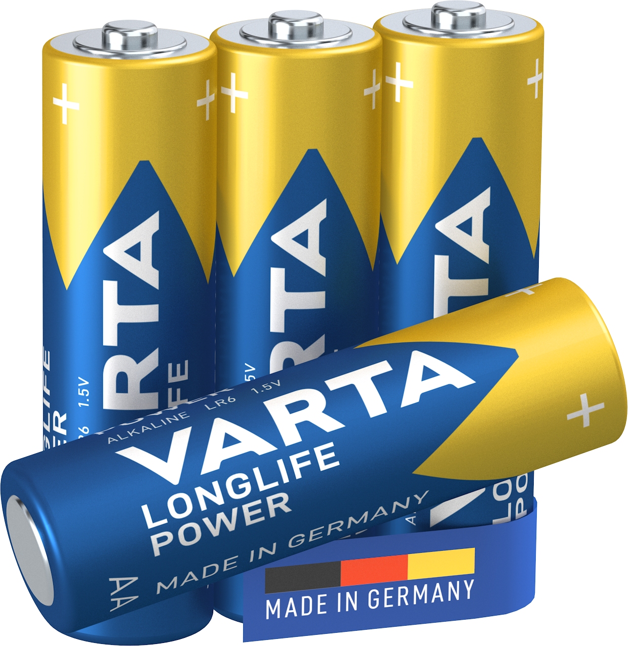Longlife Power AA-batteri LR6 1.5V (4-pack)