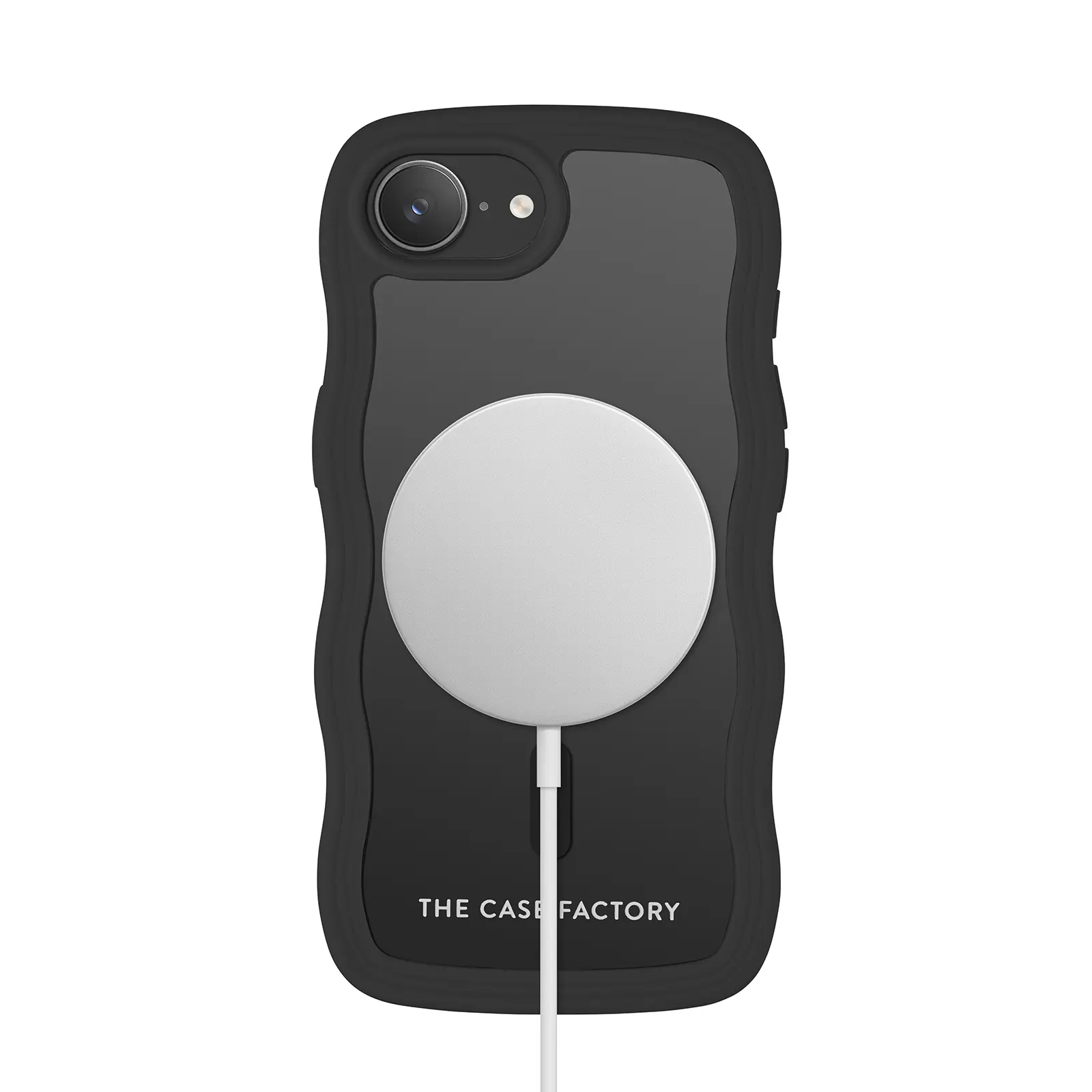 iPhone 16e The Wave Magnetic Case, Sort