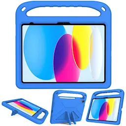 Apple iPad 11 11th Gen (2025) Støtsikkert deksel/etui med håndtak, Blå