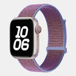 Nylonurrem Apple Watch Series 11 42mm Lilla