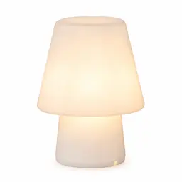 Ossian S Oppladbar bordlampe med dimmer 16cm, Hvit