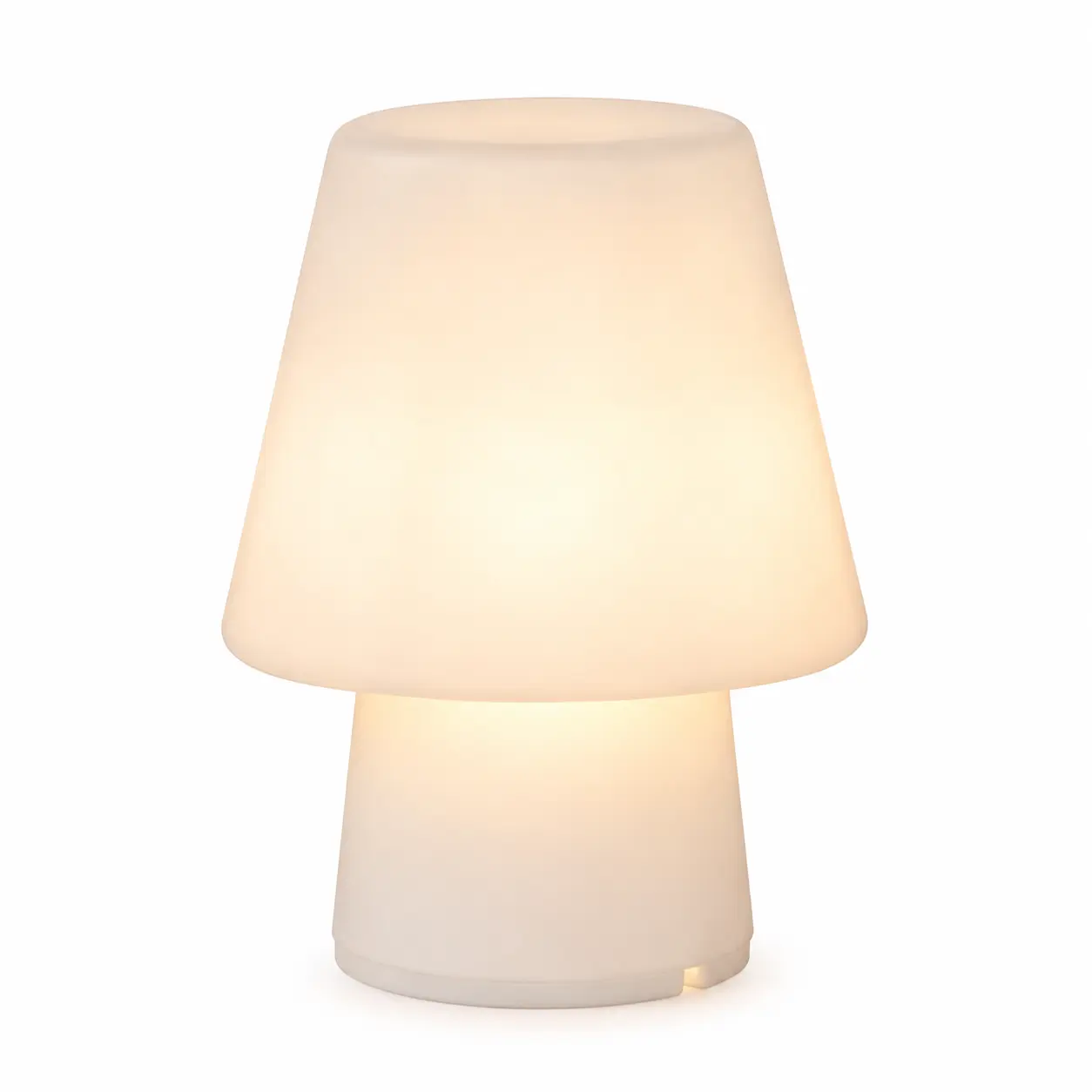 Ossian S Laddbar bordslampa med dimmer 16cm, Vit