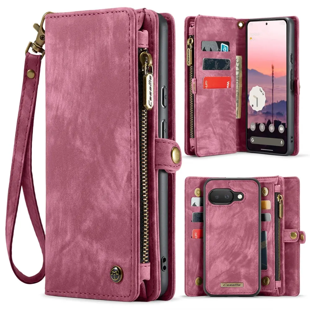 Multi-slot Mobiltaske Google Pixel 9a Rød