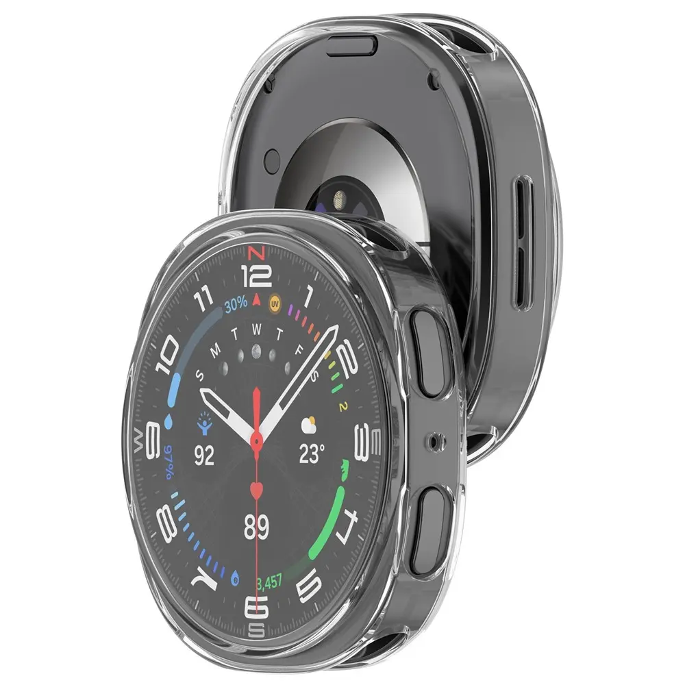 Full Protection Case Samsung Galaxy Watch 8 40mm Genomskinlig