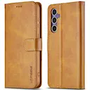 Tegnebogsetui Samsung Galaxy S25 cognac