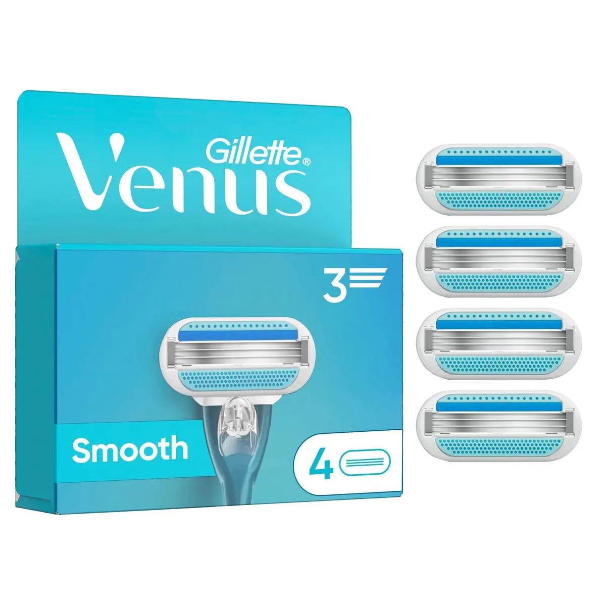 Venus Smooth Barberblade 4-pak