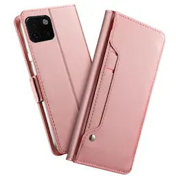 Lommebokdeksel Speil Apple iPhone 11 Rosa Gull