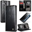 Leather Wallet iPhone 16 sort