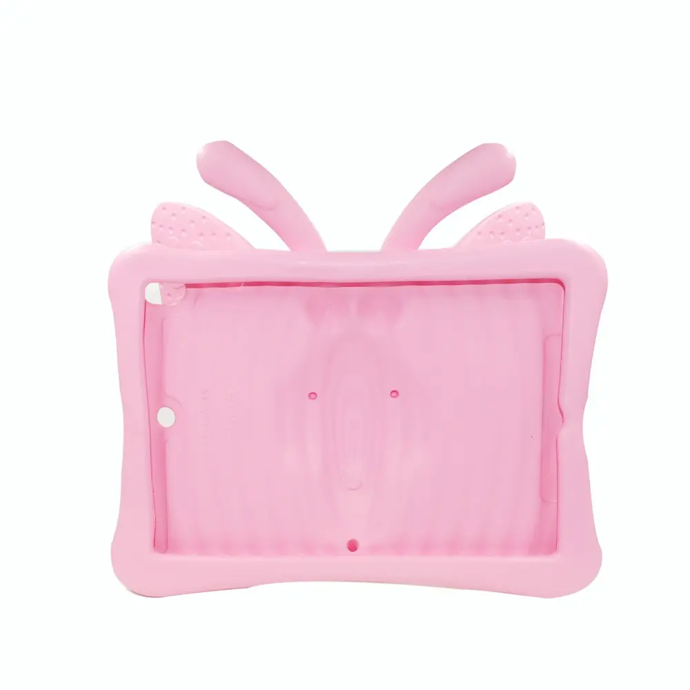 Barnskal fjäril iPad 10.2 8th Gen (2020) rosa