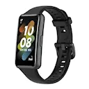 Rem af silikone til  Huawei Band 7 Sort