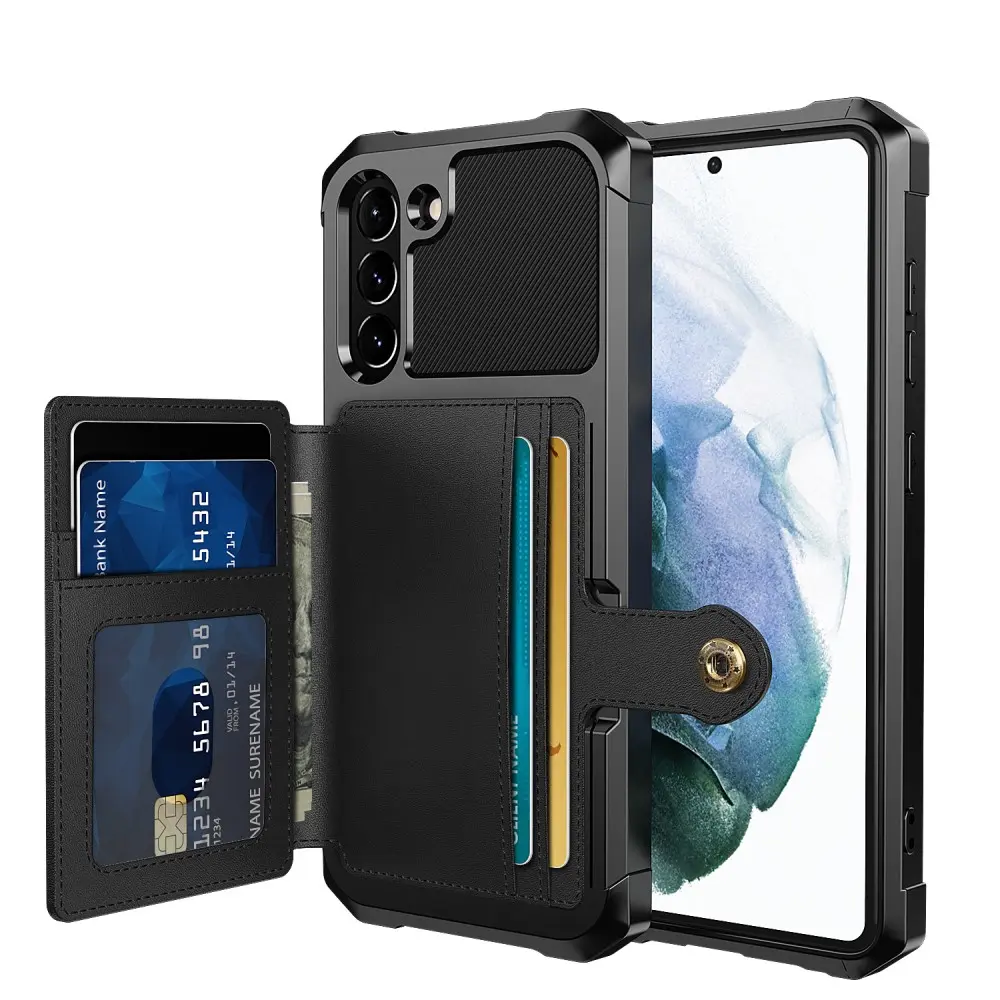 Tough Multi-slot Case Samsung Galaxy S21 FE Svart