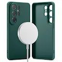 TPU Cover MagSafe Samsung Galaxy S26 Ultra Mørkegrøn