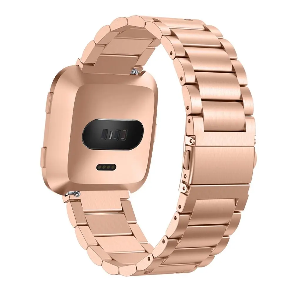 Metallarmband Fitbit Versa 2/Versa Roséguld