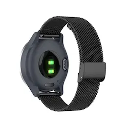 Mesh Bracelet Garmin Vivoactive 4s Musta