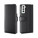 Ægte Læderetui Samsung Galaxy S22 Sort