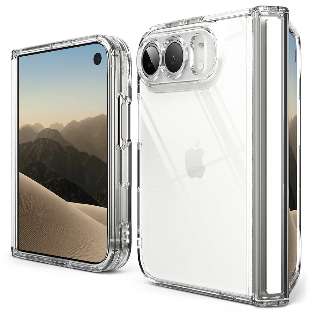 Fusion Flap Case iPhone Duo Clear
