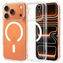 Hybridcover MagSafe iPhone 17 Pro Max Gennemsigtig