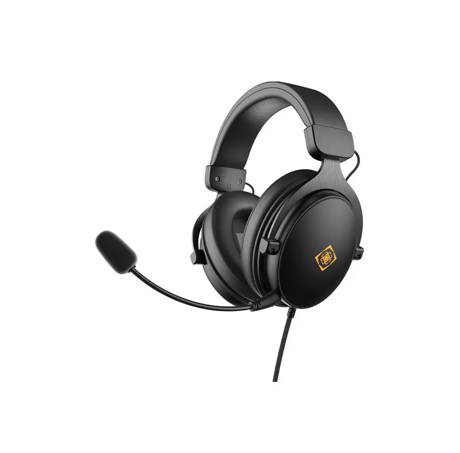 DH320 Over-Ear Gaming-kuulokkeet, Musta