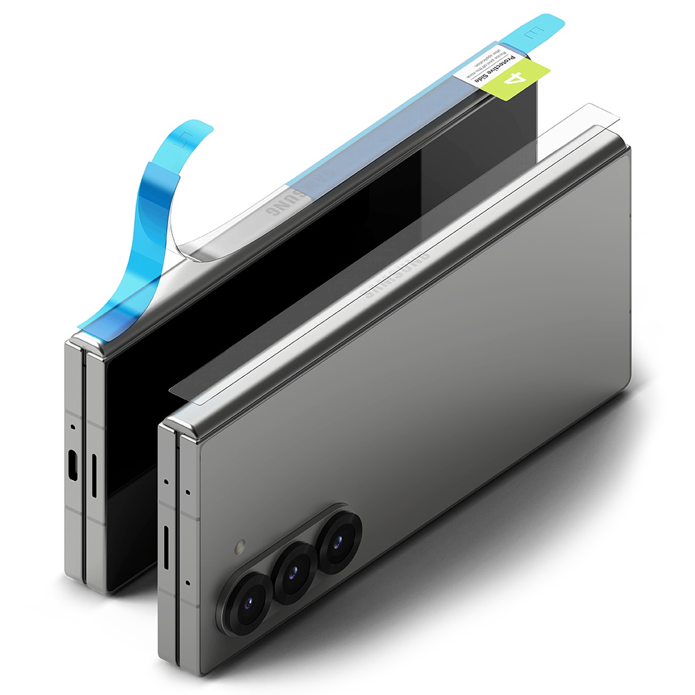 Ringke Samsung Galaxy Z Fold 4 Hinge beskyttelsesfilm – Dual Easy (2-pack)
