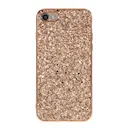 Glittercover iPhone 7 rose guld