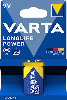 Longlife Power 9V-batteri 6LR61