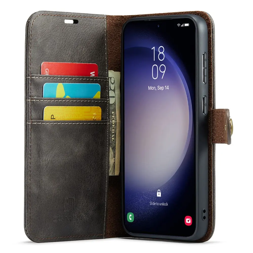 Magnet Wallet Samsung Galaxy A56 Brown