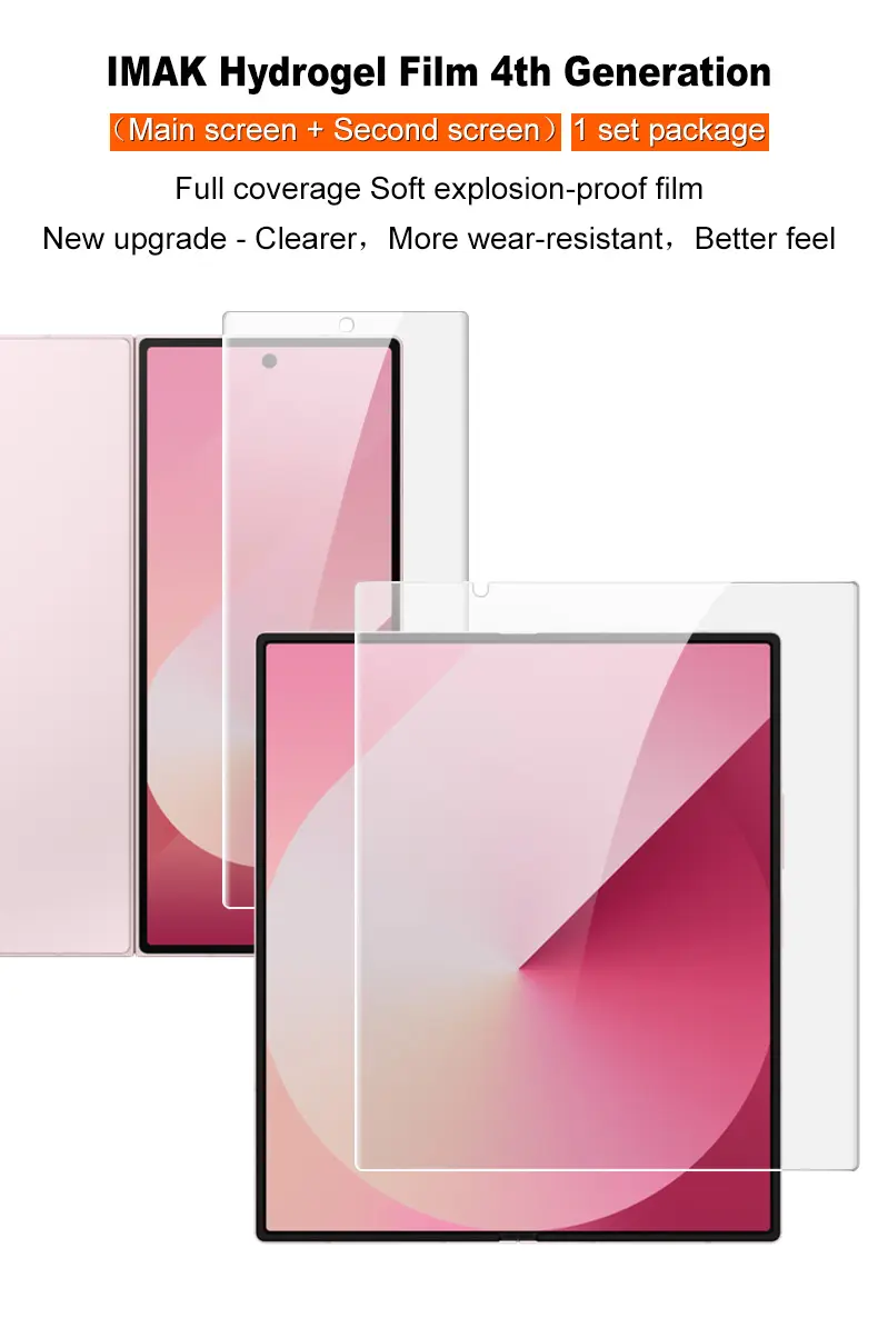 Hydrogel Film Heltäckande Samsung Galaxy Z Fold 7