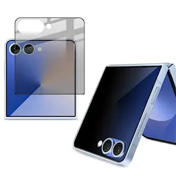 Samsung Galaxy Z Flip 7 Anti-Spy ytre skjermbeskytter i glass