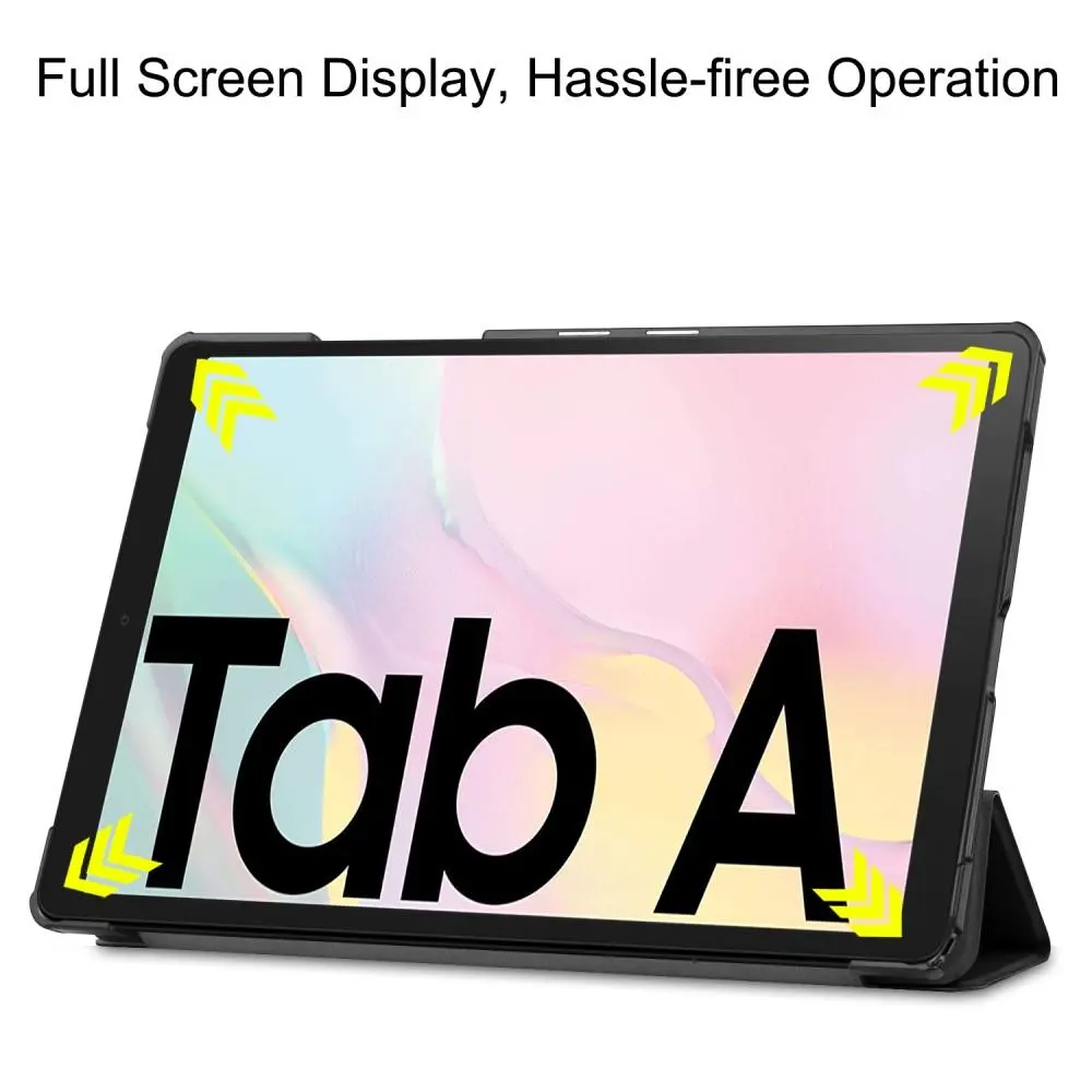 Fodral Tri-fold Samsung Galaxy Tab A7 10.4 (2020) Svart