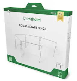 Gjerde for robotgressklipper