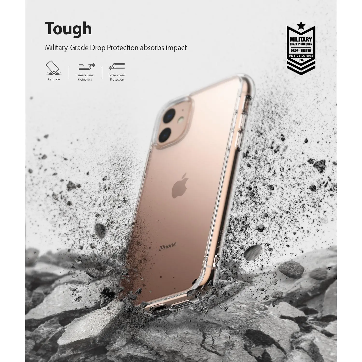Fusion Case iPhone 11 Genomskinlig
