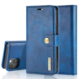 iPhone 14 pungcover med aftageligt cover, Blue