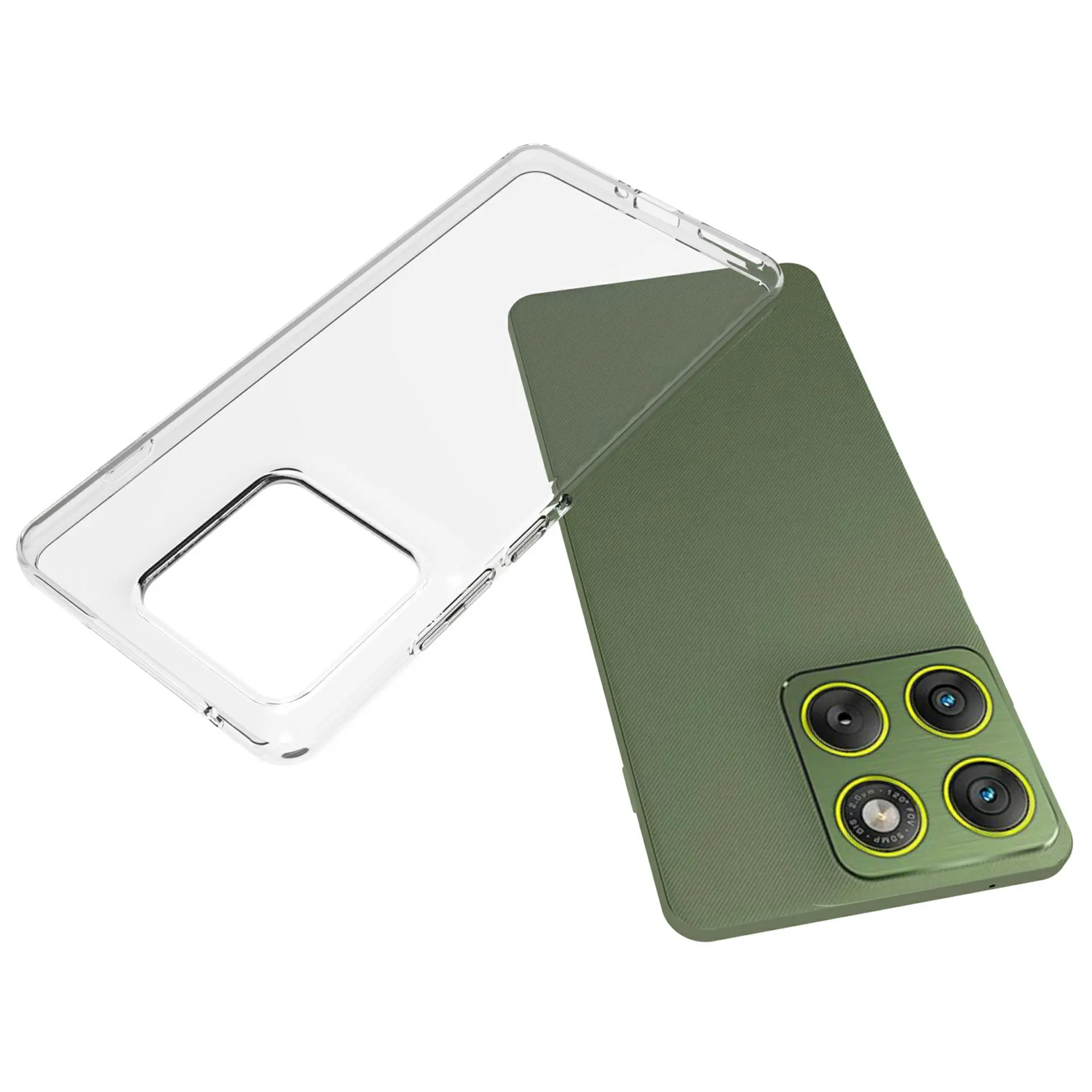 TPU Case Motorola Edge 70 Genomskinlig