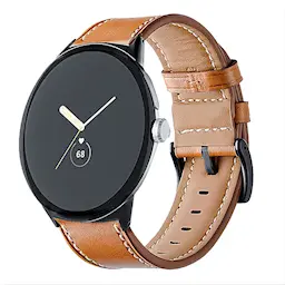 Læderrem Google Pixel Watch Cognac