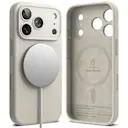 iPhone 18 Pro Max MagSafe silikonecover, Stone
