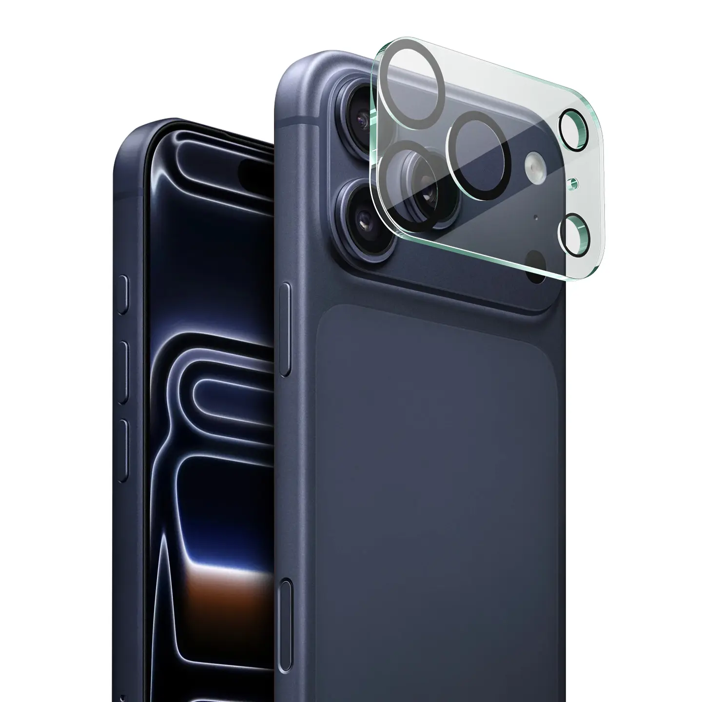 Härdat Glas 0.2mm Linsskydd iPhone 18 Pro Genomskinlig