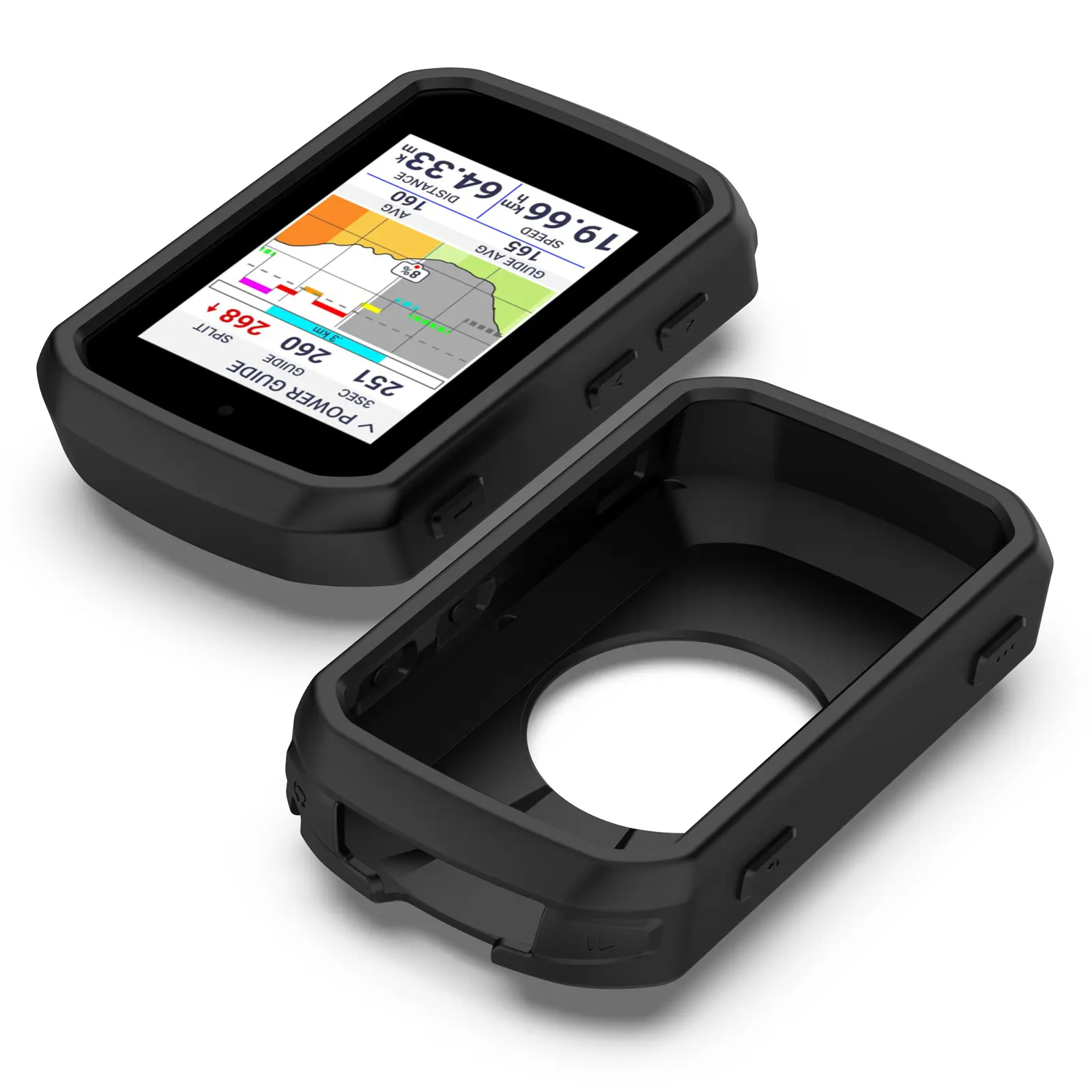 Silikonecover Garmin Edge 550 Sort