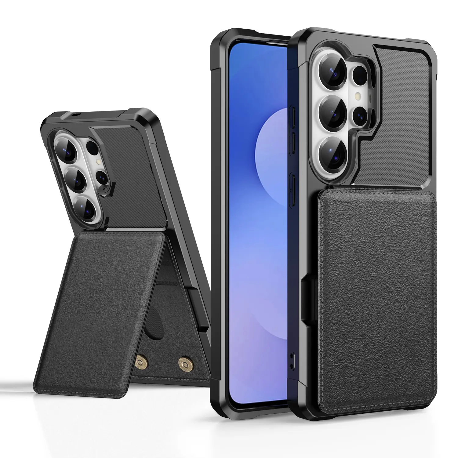 Clean Multi-slot Case Samsung Galaxy S26 Ultra Svart